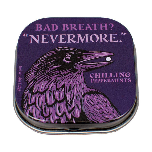 Poe's Raven "Nevermore" mints