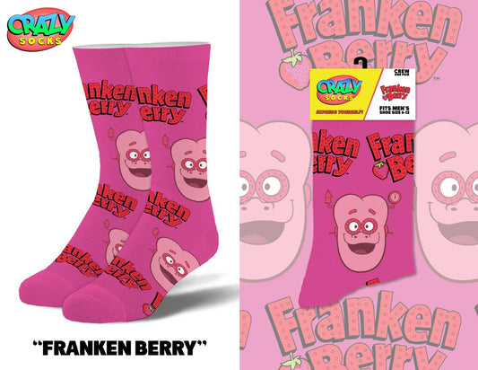 FRANKEN BERRY CRAZY SOCKS