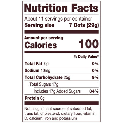 Tootsie Holly Jolly Dots Laydown Bag 11oz