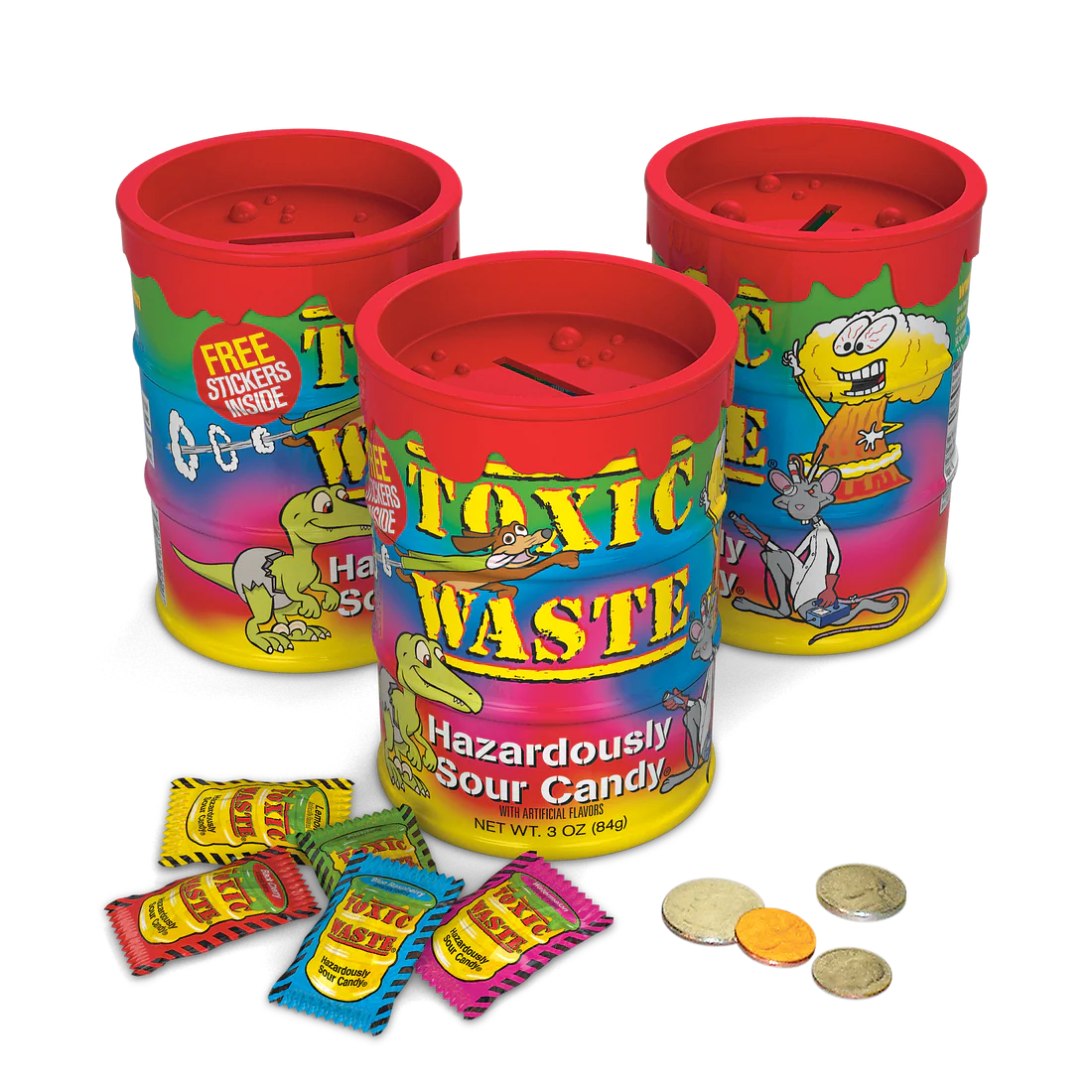 Toxic Waste Tie Dye Bank 3oz