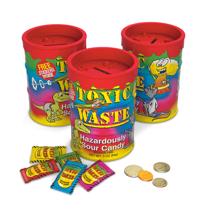 Toxic Waste Tie Dye Bank 3oz