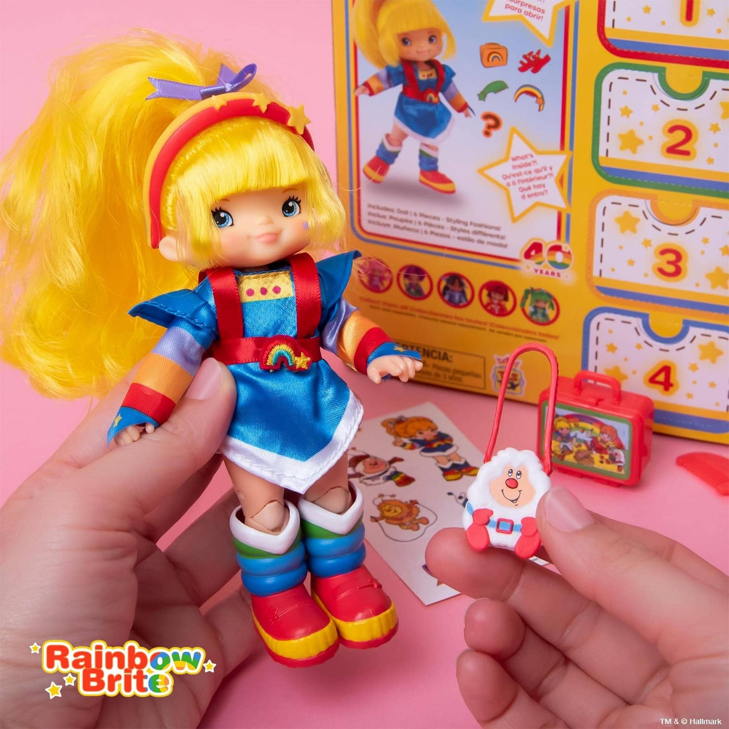 Toynk - Rainbow Brite 5.5-Inch Rainbow Brite Fashion Doll