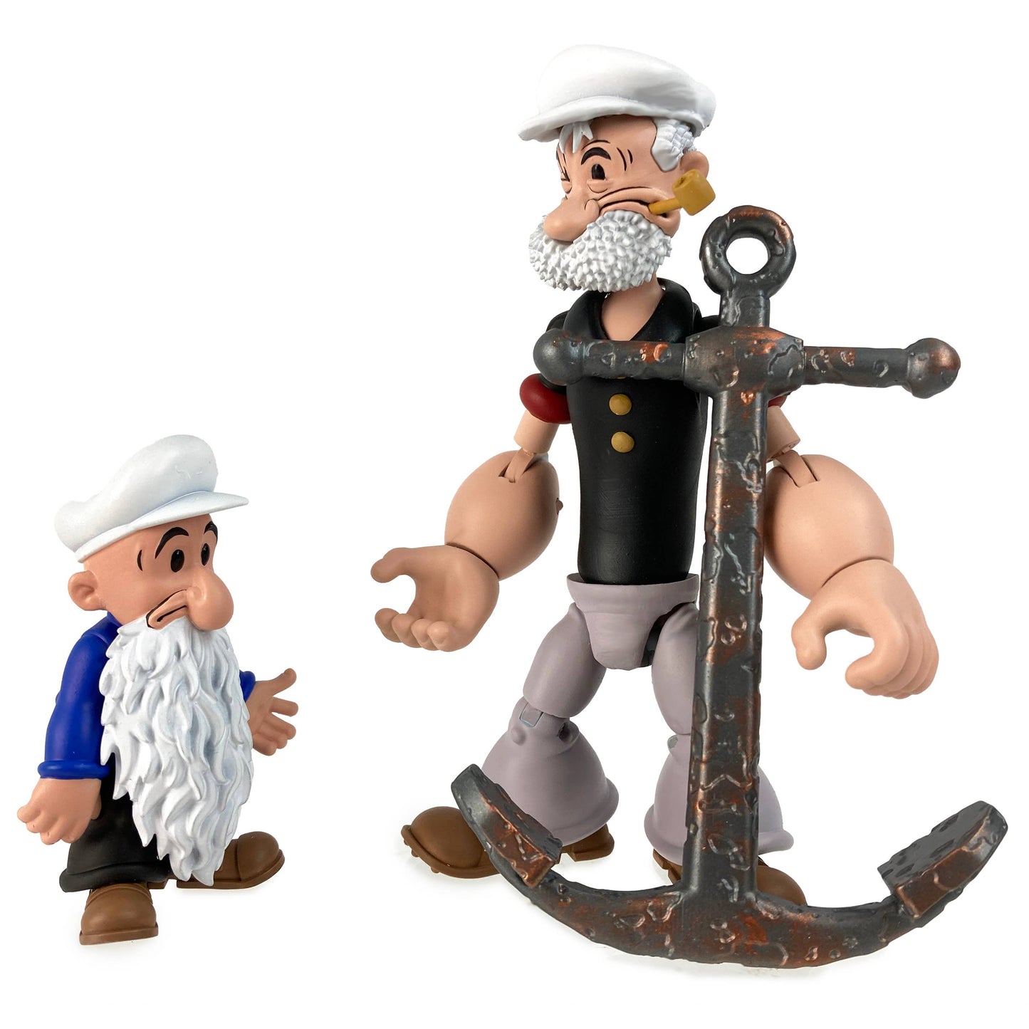 Boss Fight Studio: Action Figures and Collectibles - Popeye Classics Action Figure: Poopdeck Pappy