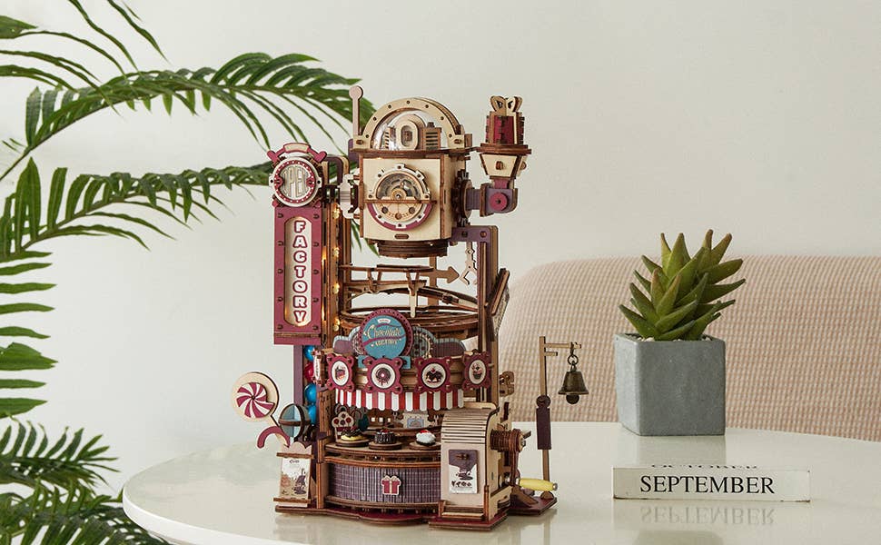 DIY Marble Run: Chocolate Factory