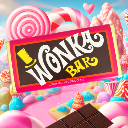 WONKA Bar- Ireland Import - 2.82 oz (80 g)