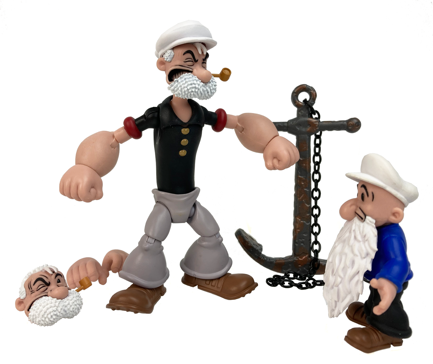 Boss Fight Studio: Action Figures and Collectibles - Popeye Classics Action Figure: Poopdeck Pappy