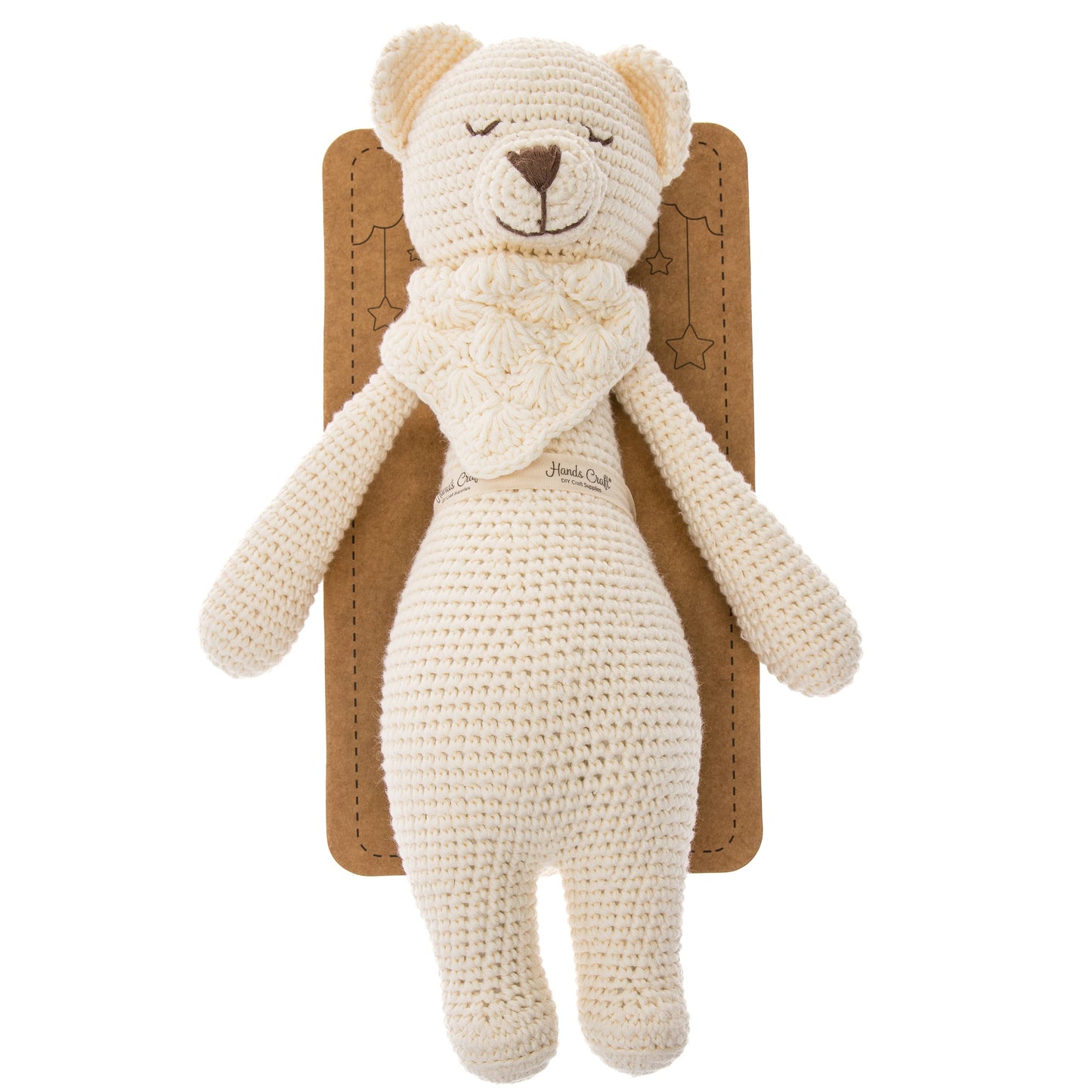 Handmade Crochet Doll: Platinum Bobbie the Softie