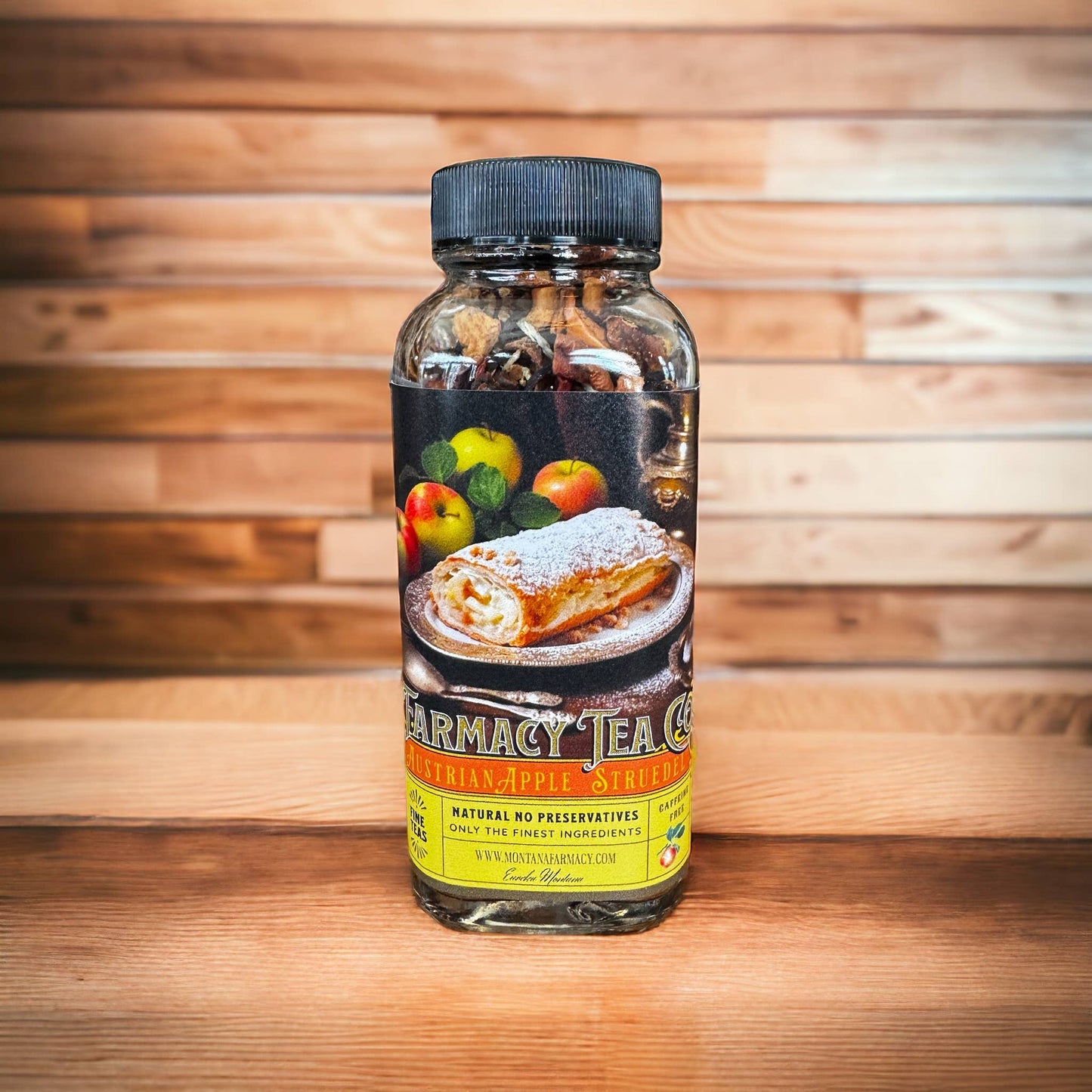 Austrian Pastry Shop Patisserie Almond Apple Strudel Tea