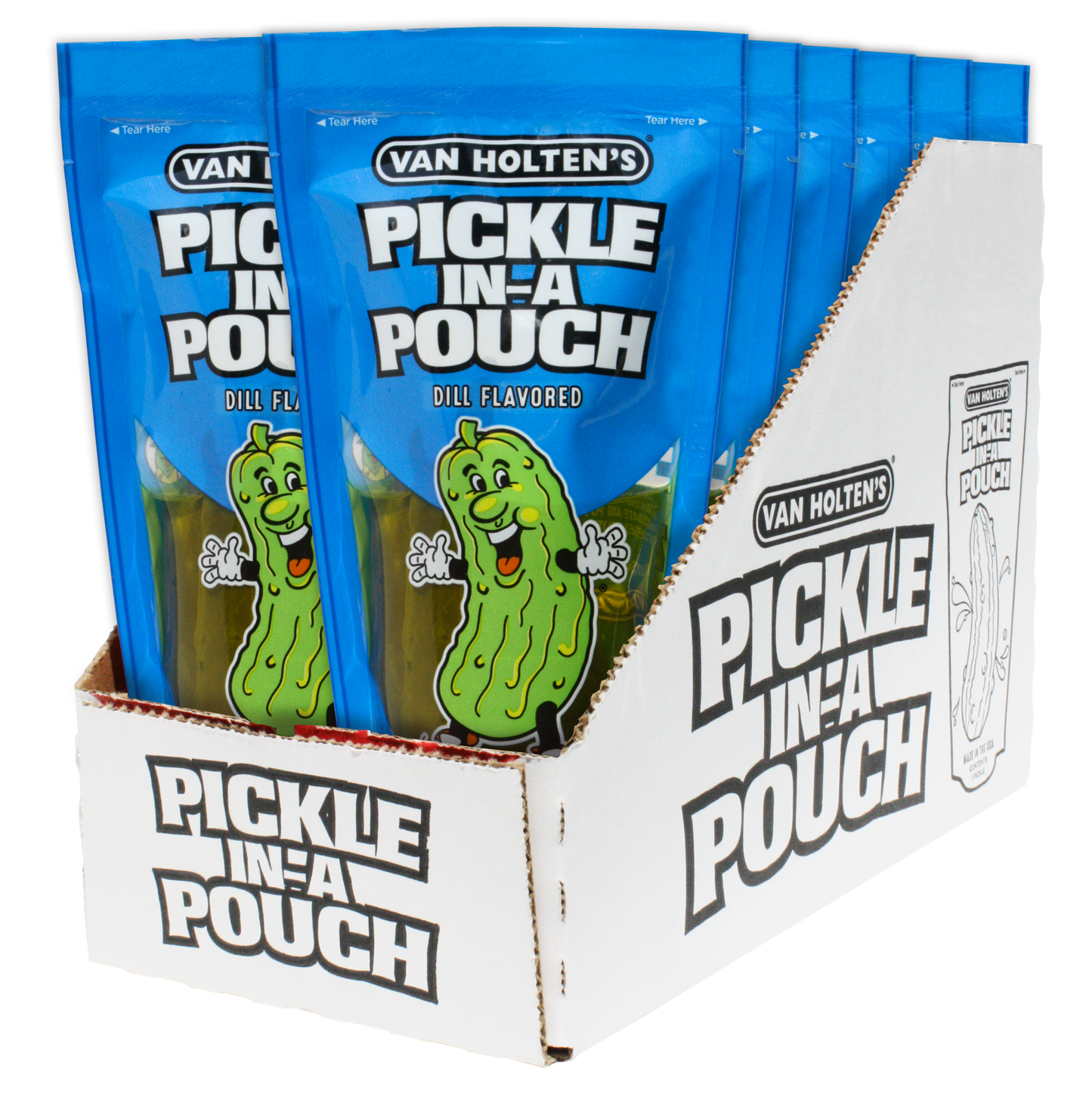 Van Holten's - Van Holten's Big Papa Pickle-In-A-Pouch, 12ct Case