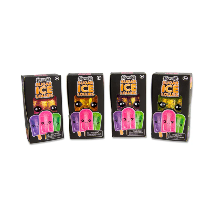 Showcase - Scrunchems Sugar Ice Lollies Squishy Fidget Toy  12-Pack PDQ