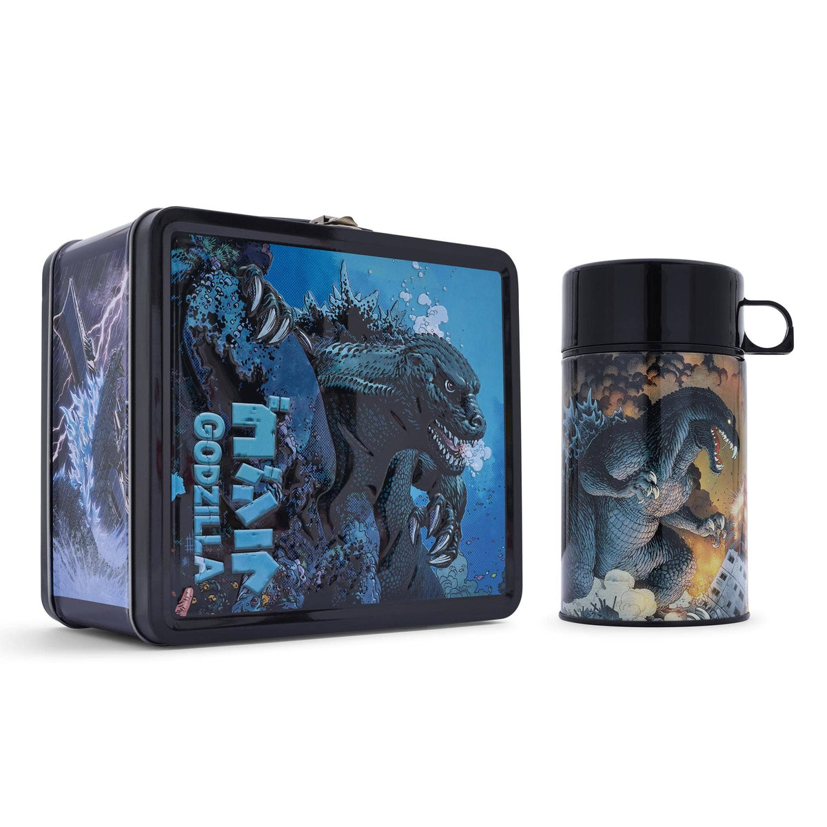 Godzilla Vs. Mechagodzilla Retro Metal Lunchbox