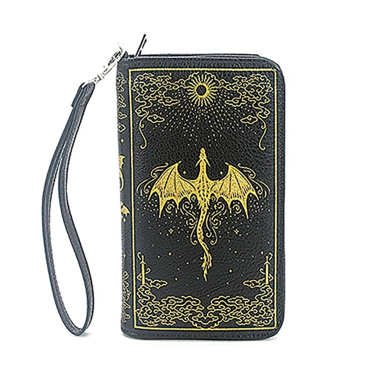 Romantasy Dragon Book Wallet in Vnyl