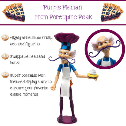 Boss Fight Studio: Action Figures and Collectibles - Strawberry Shortcake Deluxe Action Figure: Purple Pieman