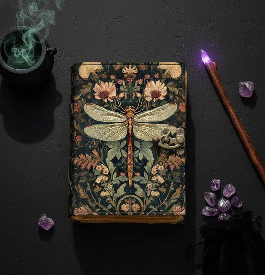 Dragonfly Leather Handmade Journal