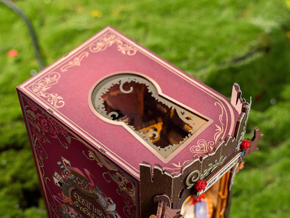 DIY Miniature Book Nook Kit: Fall into Wonder