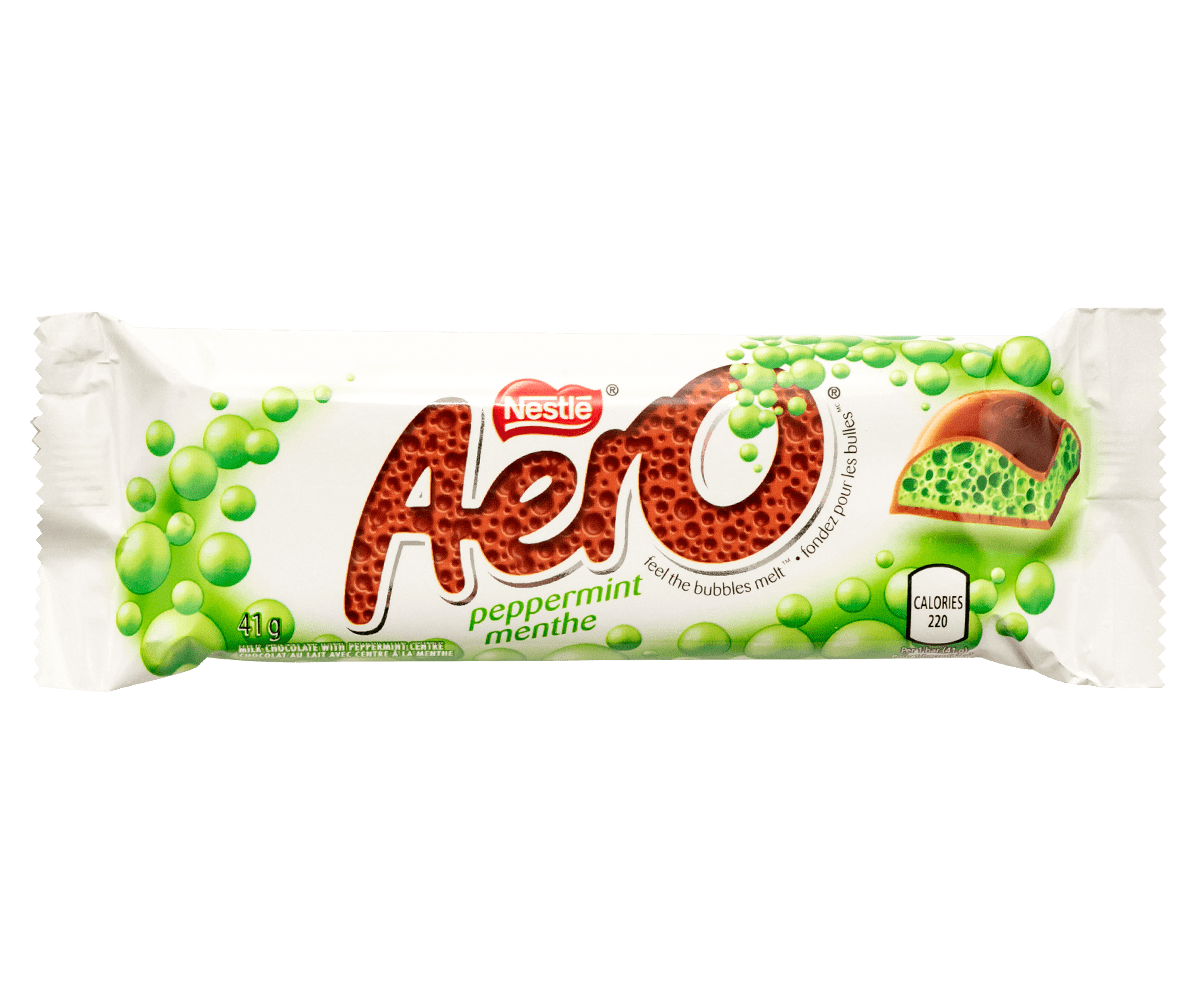 Nestle Aero Peppermint Chocolate Bar 41g