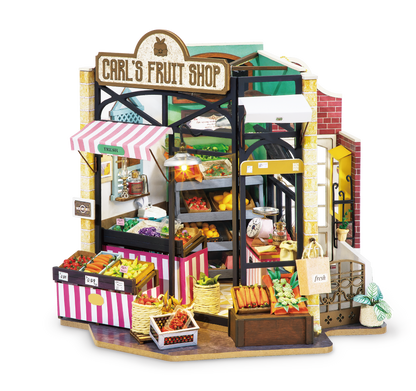 DIY Miniature House Kit: Fruit Shop