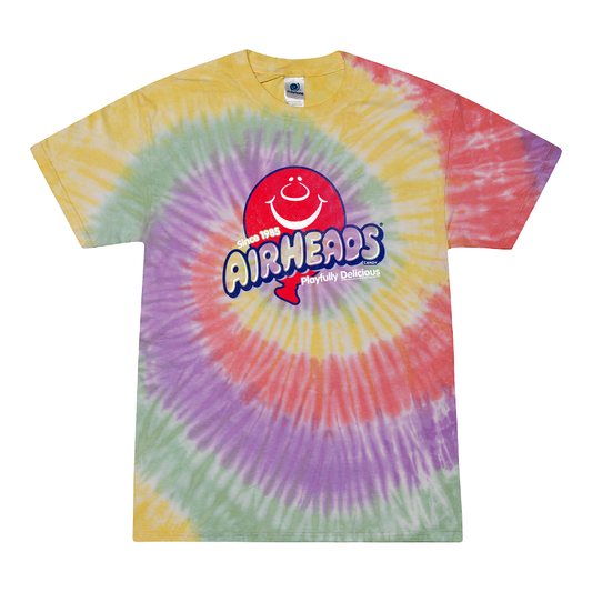 Airheads Playfully Delicious Since 1985 Unisex Tie-Dye Tee