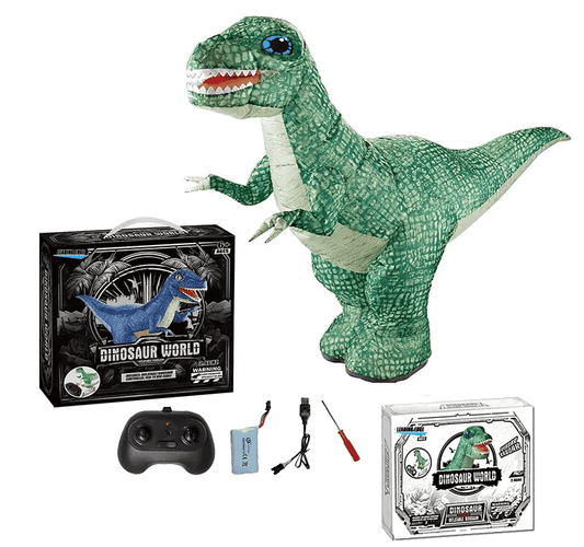 Remote Control Inflatable Dinosaur (Blue)