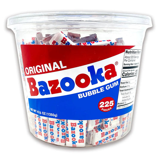 Bazooka Original Gum Tub 43.7oz 225ct
