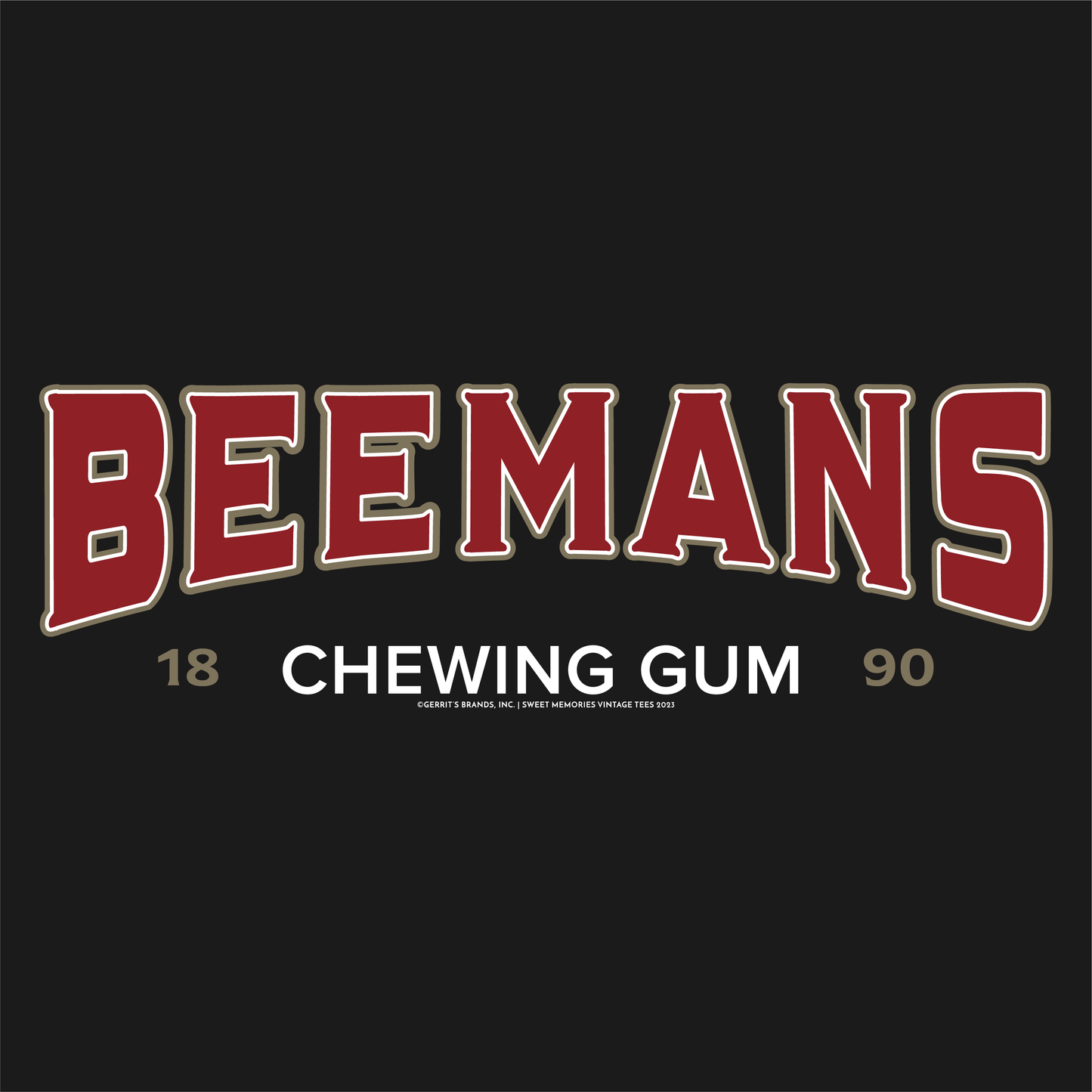 Beemans Vintage Chewing Gum College Tee