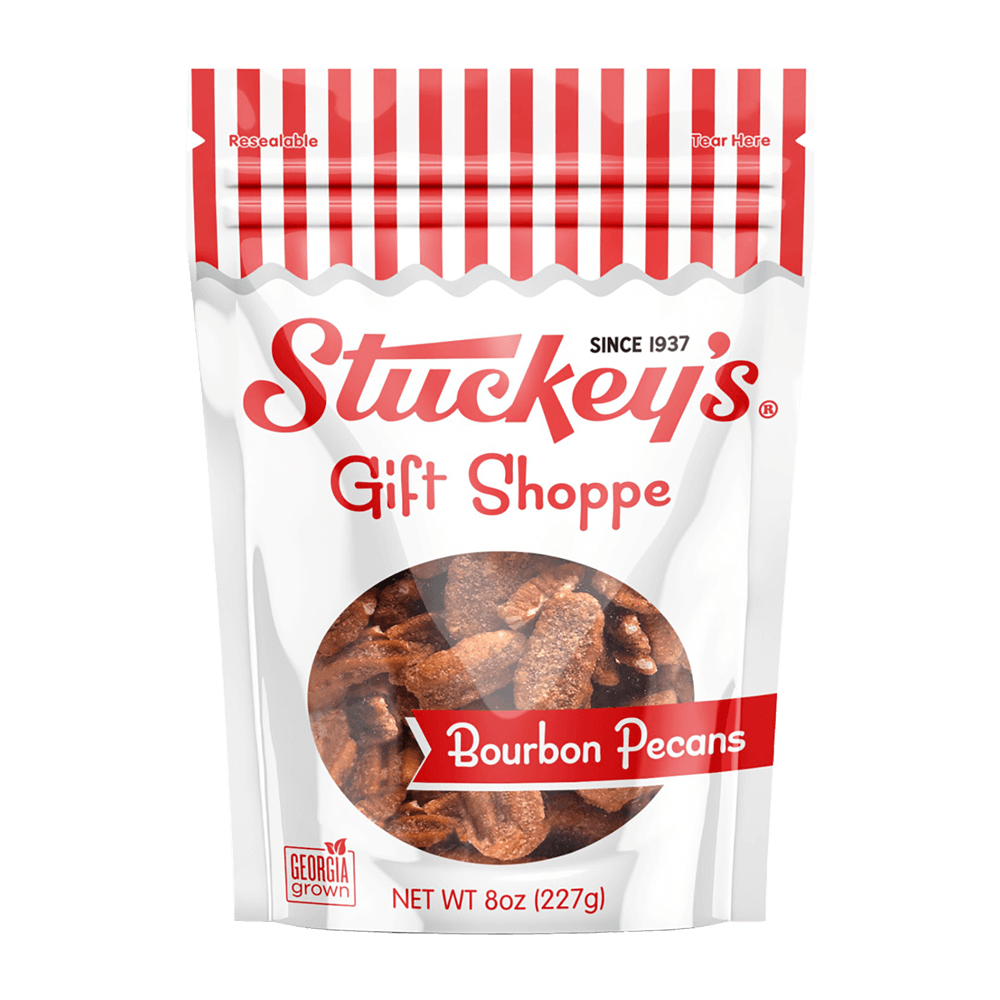 Stuckey's Bourbon Pecans 8oz Gift Bag
