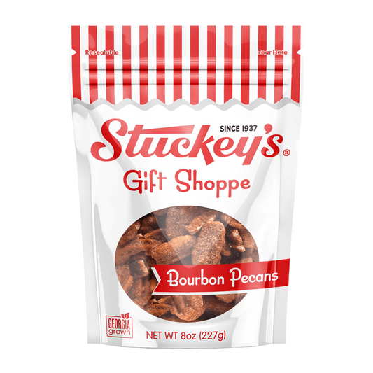 Stuckey's Bourbon Pecans 8oz Gift Bag