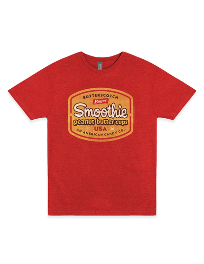 boyer smoothie peanut butter cups graphic t shirt retro candy brand unisex nostalgia tee