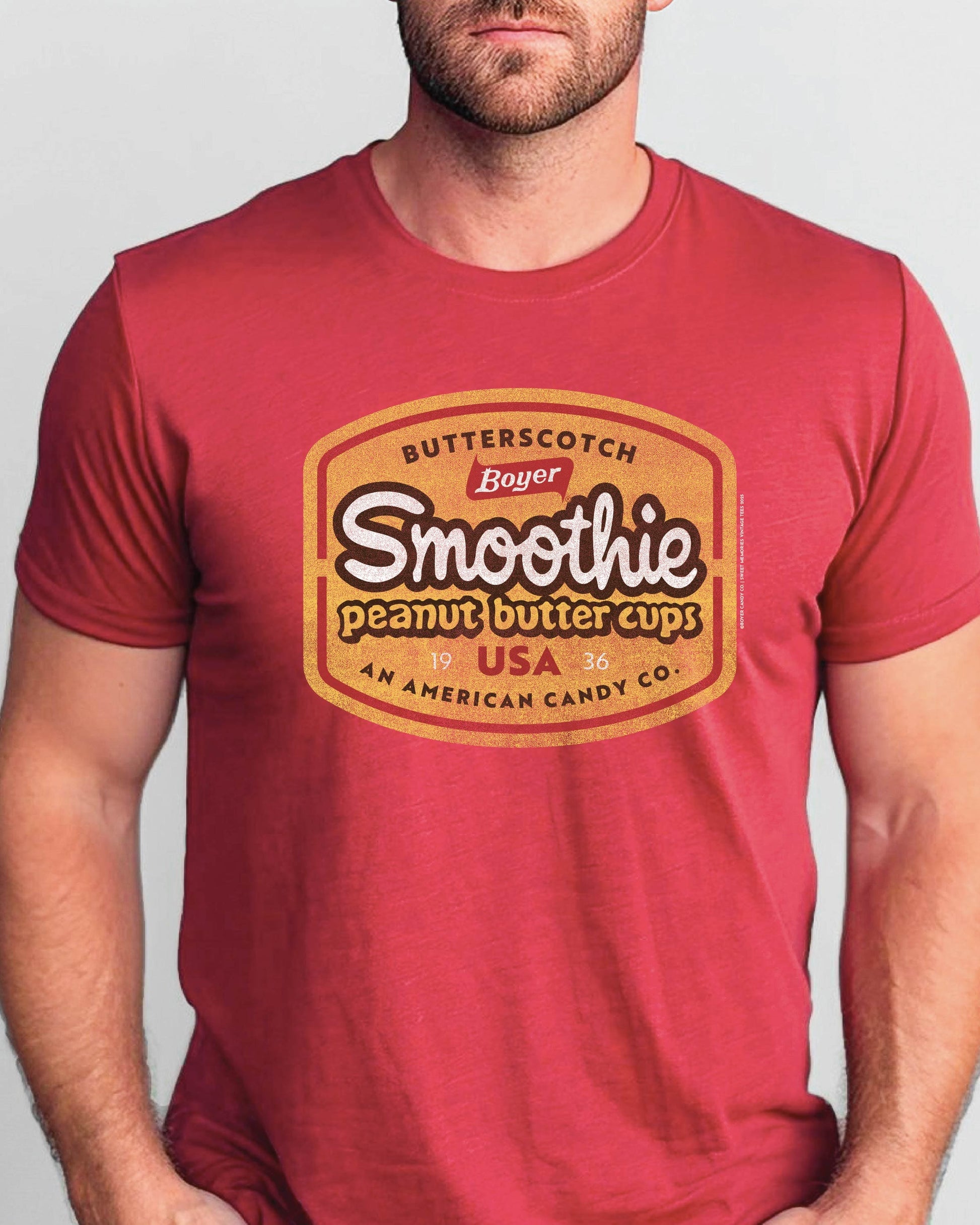 unisex smoothie peanut butter cups candy shirt styled casually nostalgic candy lover outfit