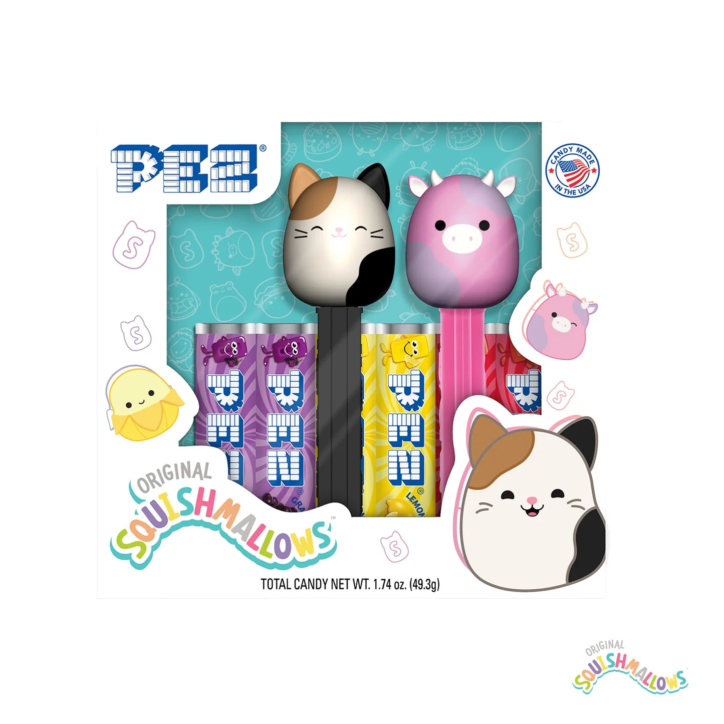 PEZ Squishmallows Twin Pack