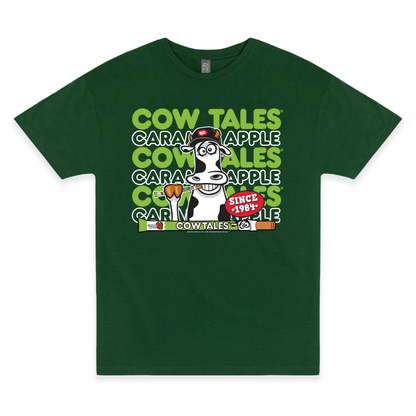 PREORDER | Goetze's® Cow Tales Caramel Apple Brand Colors Tee | Fall Halloween T-shirt