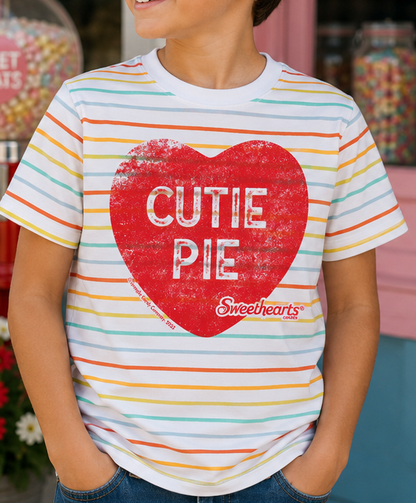 Sweethearts® Cutie Pie Striped Tee - Youth