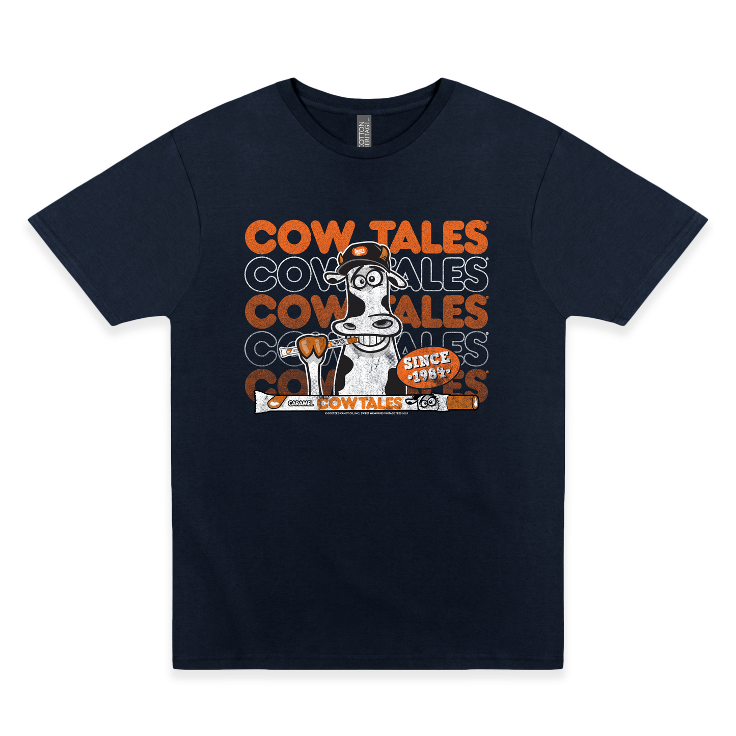 Goetze's Cow Tales Brand Colors Tee