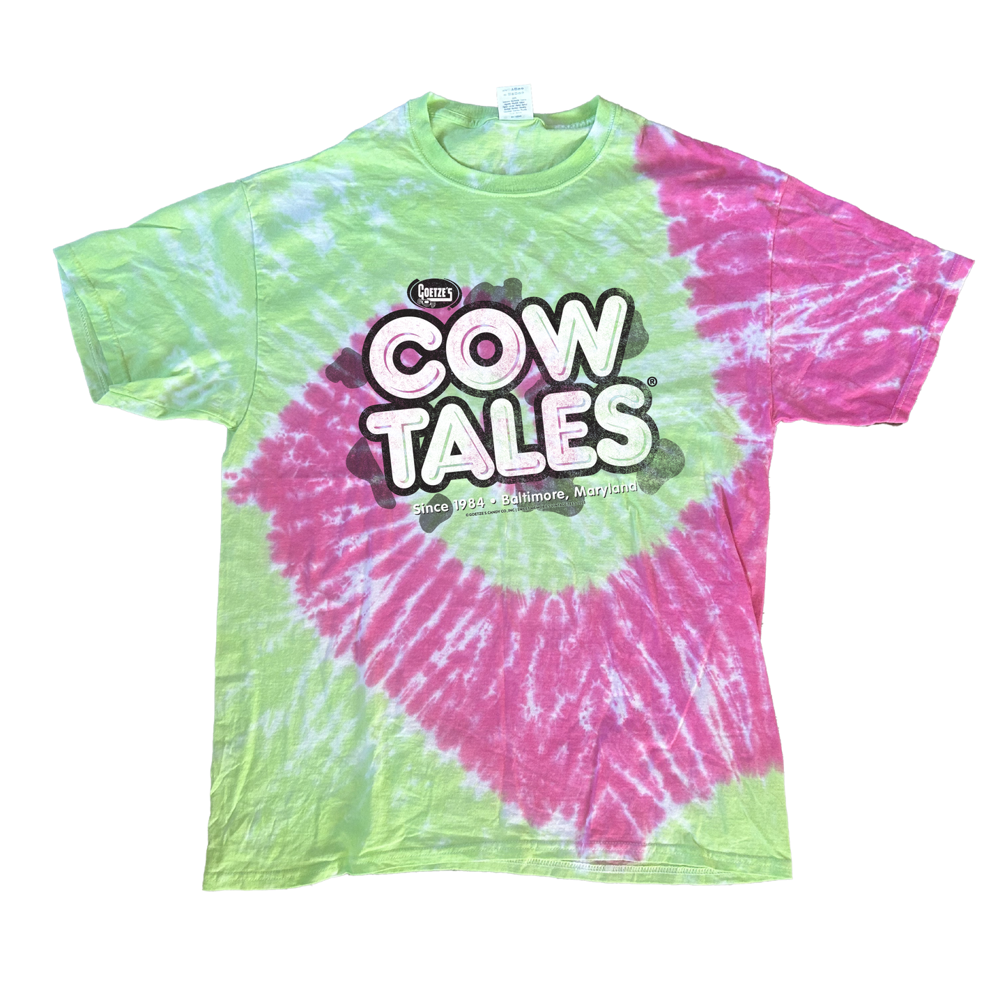 Goetze's Cow Tales Tie-Dye Tee