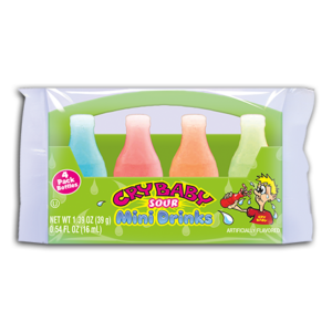 Cry Baby Sour Mini Drinks, 1.7oz