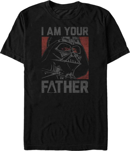 Vintage I Am Your Father Darth Vader Star Wars T-Shirt