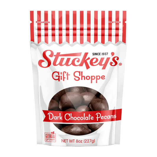 Stuckey's Dark Chocolate Pecans 8oz Gift Bag