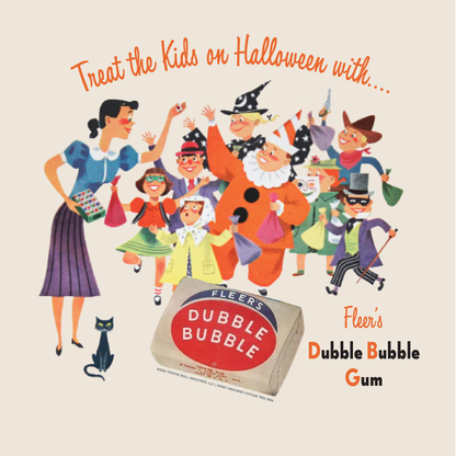 PREORDER | Dubble Bubble® Treat the Kids on Halloween Tee | Vintage-Inspired T-Shirt | Fall Halloween Trick-or-Treat Apparel
