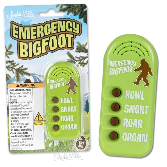 Emergency Bigfoot Noisemaker
