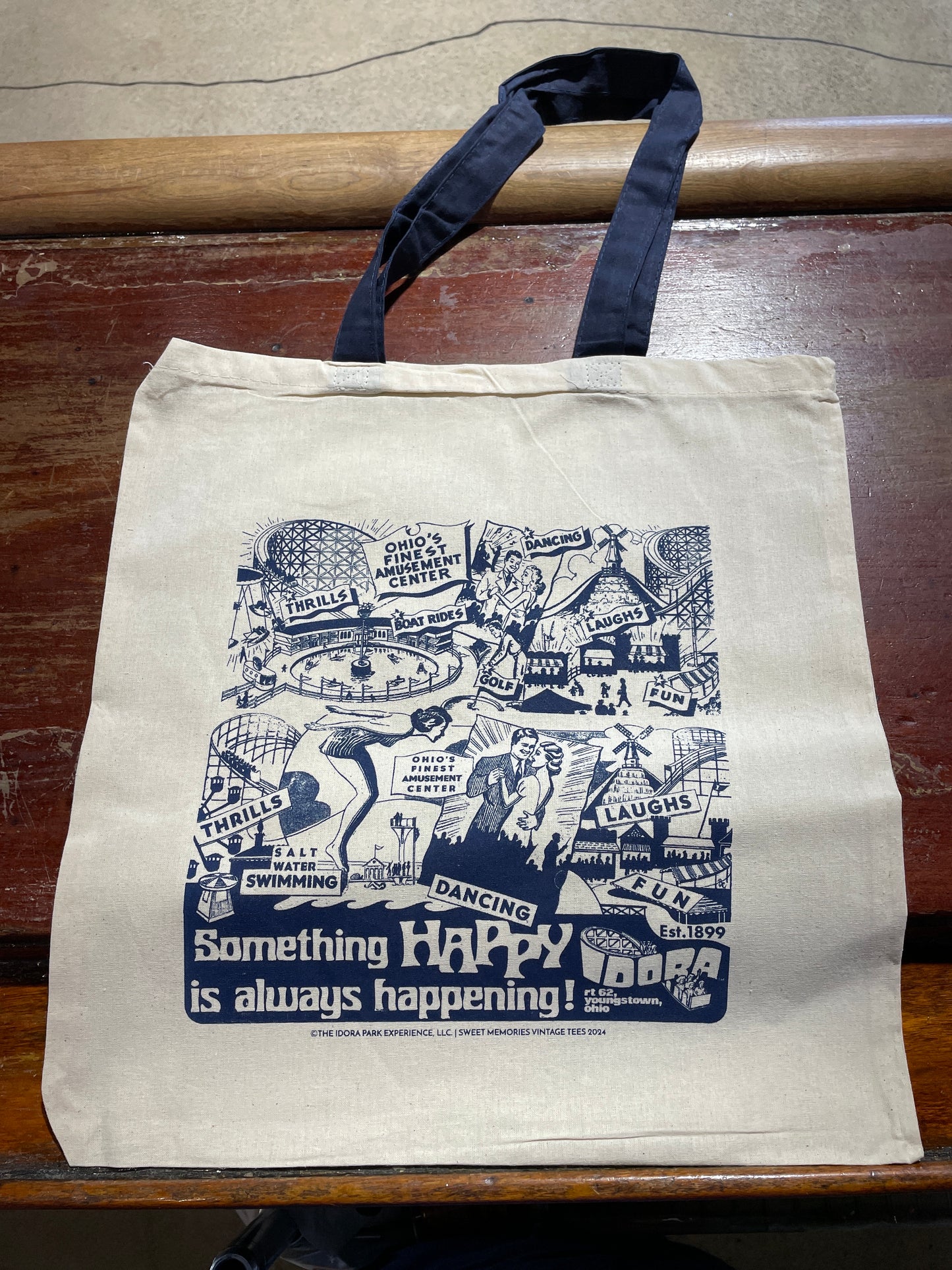 Idora Park Tote Bag – Sweet Memories Vintage Tees & Candy