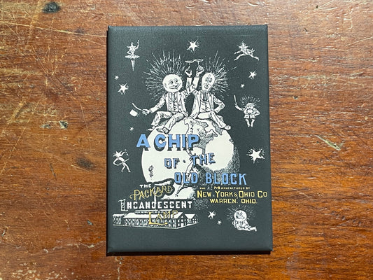 Packard® Chip Of the Old Block Magnet
