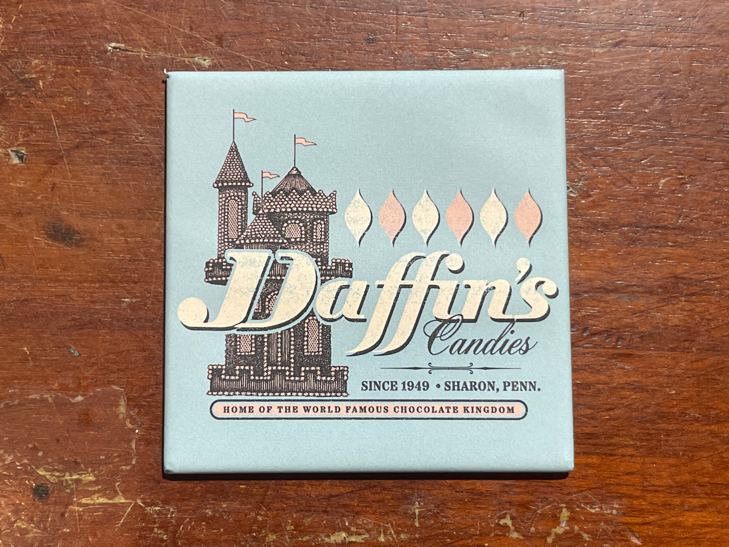 Daffin's Candies Chocolate Kingdom Magnet