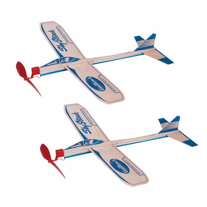 Sky Streak Balsa Wood Gliders - 2 Pack