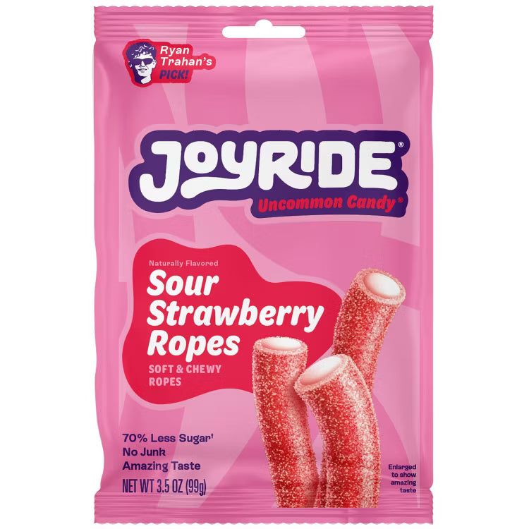 Joyride Sour Strawberry Ropes- 3.5oz