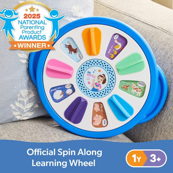 Ms. Rachel Spin Along Learning Wheel