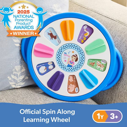 Ms. Rachel Spin Along Learning Wheel
