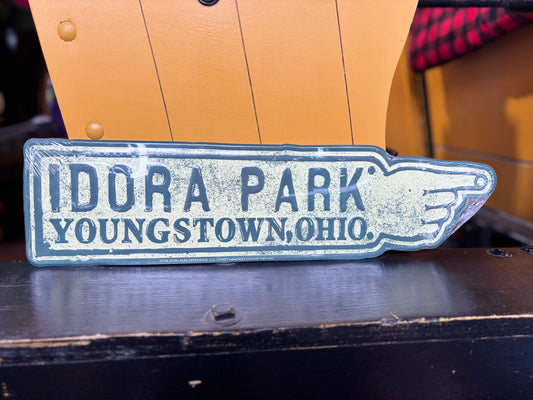 Idora Park - Metal  Sign Plaque