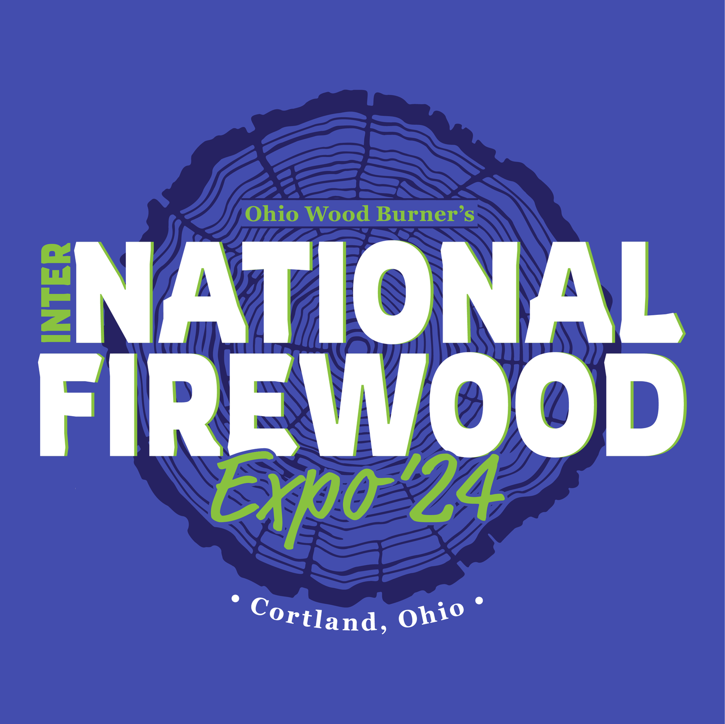 Ohio Wood Burner's International Firewood Expo '24 Unisex T-Shirt