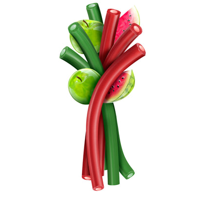 Jolly Rancher Ropes Watermelon & Green Apple Candy 10oz