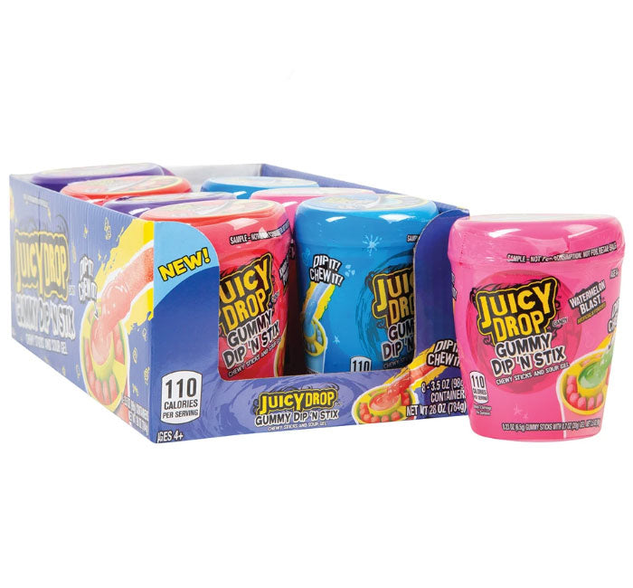 Juicy Drop Gummy Dip N Stix 3.4oz
